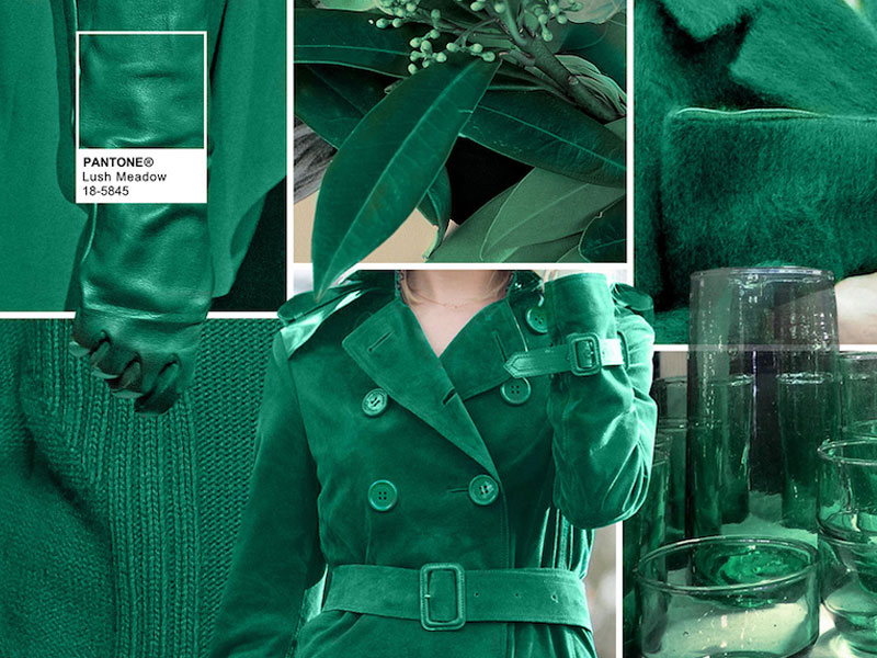 تصویر شاخص رنگ سبز در دنیای مد و لباس