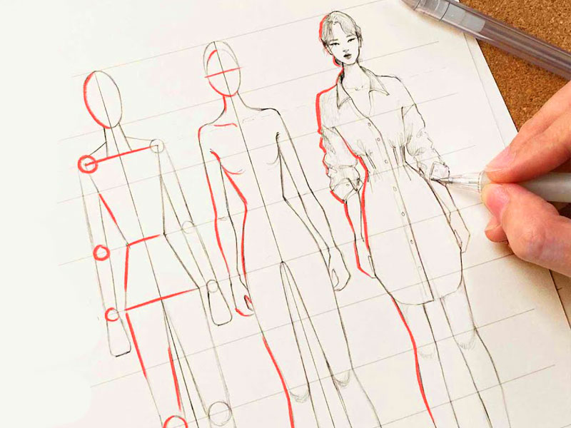 تصویر شاخص راه های یادگیری طراحی لباس