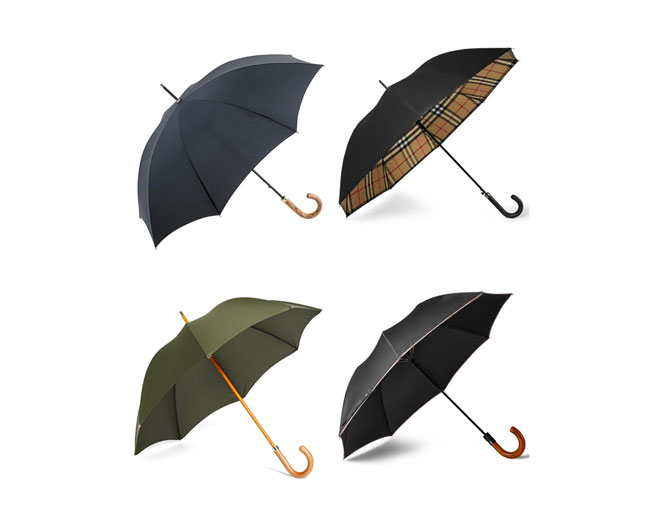 چتر در استایل کلاسیک مردانه