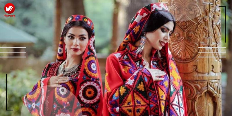 اهمیت رتگ قرمز در لباس تاجیکستانی